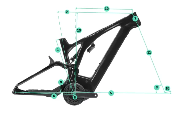 FULL e-bike STRATOS - NAKED CARBON-ELECTRIC RED-IRIS GRADIENT - Image 2