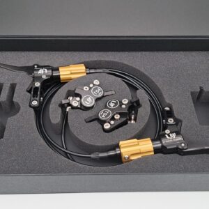 U-mm TS4 Power – sada hydraulických kotoučových brzd P+Z - včetně brzdových destiček s měděnými částicemi
