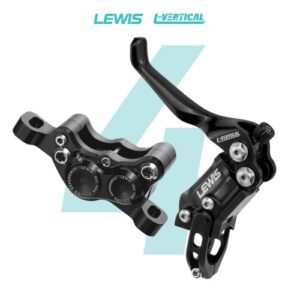 Hydraulické kotoučové brzdy Lewis - LV4 Brake Set - černé