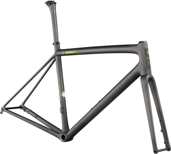 Rámová sada Specialized S-Works Aethos 2022 Satin Carbon / Jet Fuel