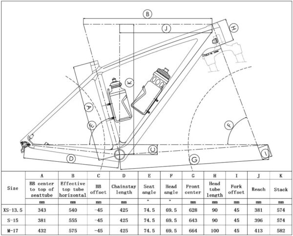 Rám MTB Müller's H18 27,5" RU carbon ultralight 950g - Image 3