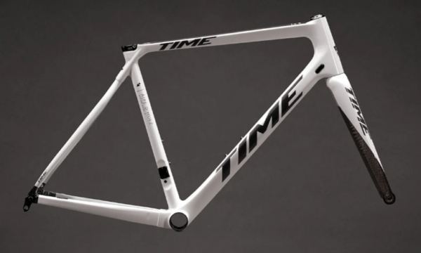 Rámová sada Time Alpe d'Huez 21 Disc 2022 Gloss white/Gloss carbon