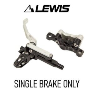 Hydraulické kotoučové brzdy Lewis - LH4 Brake - Set - černá stříbrná