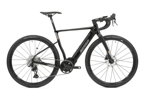 Gravel e-bike MISTRAL HPR - DARK GREY-IRIS
