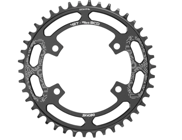 NW převodník Deckas BCD 96 Shimano ASYMETR - kulatý - Image 4