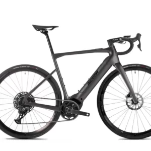 Road e-bike BELADOR HYBRID ELITE - DARK GREY-IRIS