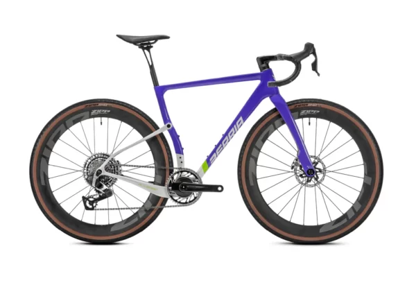 Gravel softail carbon Berria ALLROAD - BLACK-OIL SLICK-WHITE PEARL-IRIS STYLE