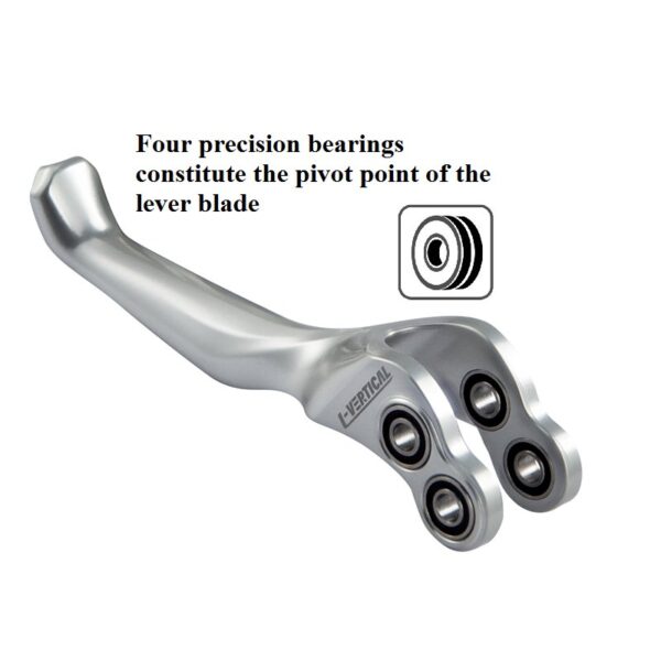 Hydraulické kotoučové brzdy Lewis - LV2 Brake Set - stříbrné - Image 6