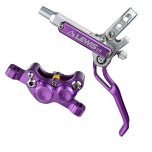 Hydraulické kotoučové brzdy Lewis - LH4 Brake - Set - fialové