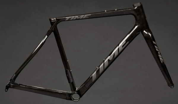 Rámová sada gravel Time ADHX Disc 2022 Gloss carbon