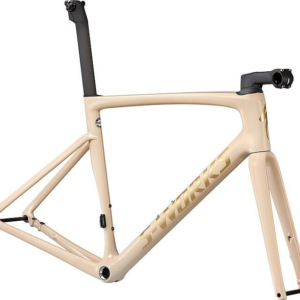 Rámová sada Specialized S-Works Tarmac SL7 2022 Sand / Red / Gold Chameleon / Satin Brushed Gold Foil